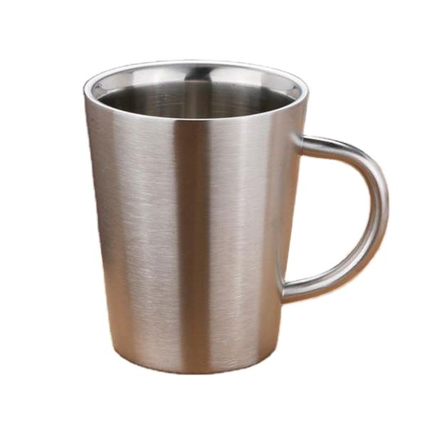 Creative Double Layer Stainless Steel Insulated Coffee Cup