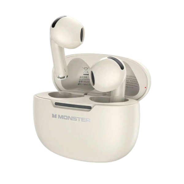 MONSTER - N-LITE208 - Touch Control Wireless Gaming Earbuds - Beige