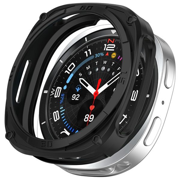 TPU Protective Case Compatible With the Samsung Galaxy Watch 8 40mm-Black