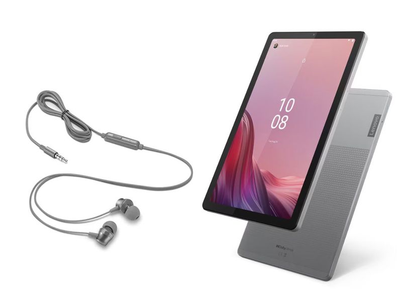 Lenovo Tab M9 (TB310XU) 9" 64GB LTE Tablet + Case + Film + 110 Headphones