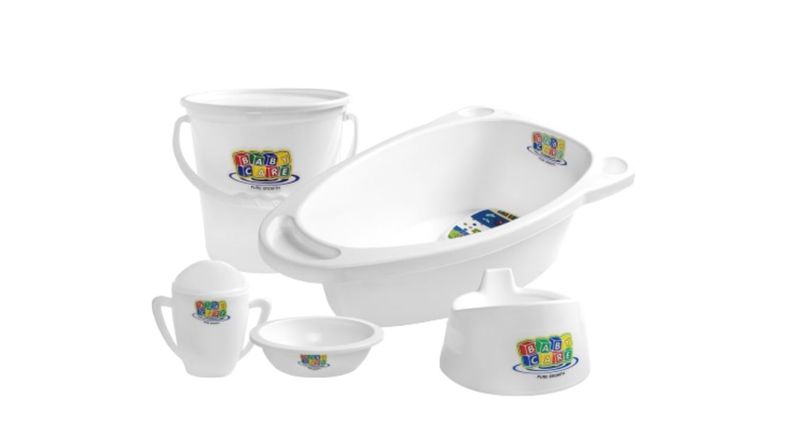 Baby 5 Piece Care Bumper Baby Hamper Set