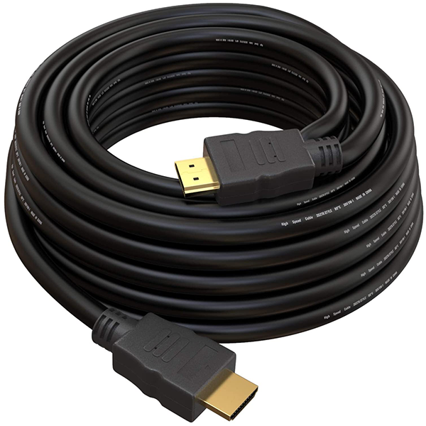 High Speed HDMI To HDMI 15 Meter Black cable for DVD,TV,TV Box etc.