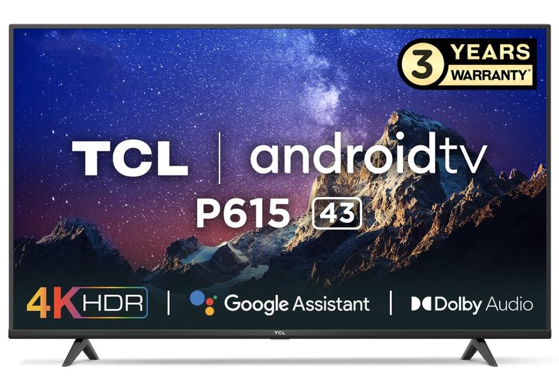 TCL 43" 43P615 UHD Android TV