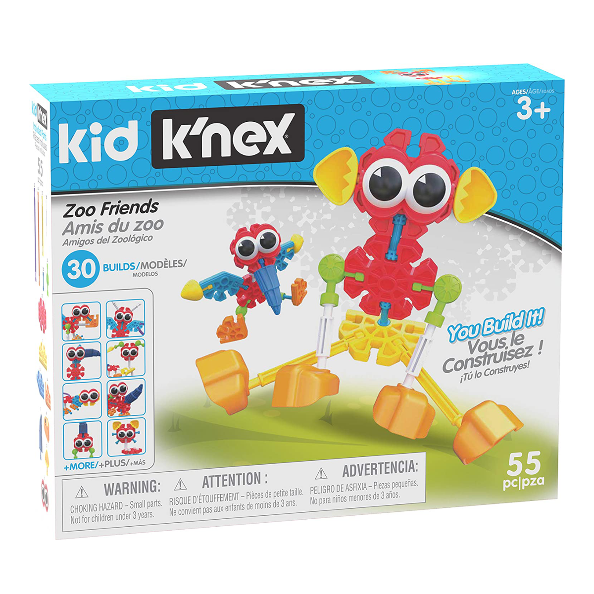 knex zoo friends building set