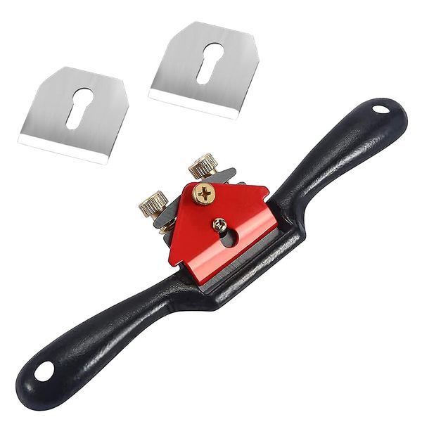 Tool DIY Adjustable Wood Carving Planer with Blades Set of 3 (24cm)