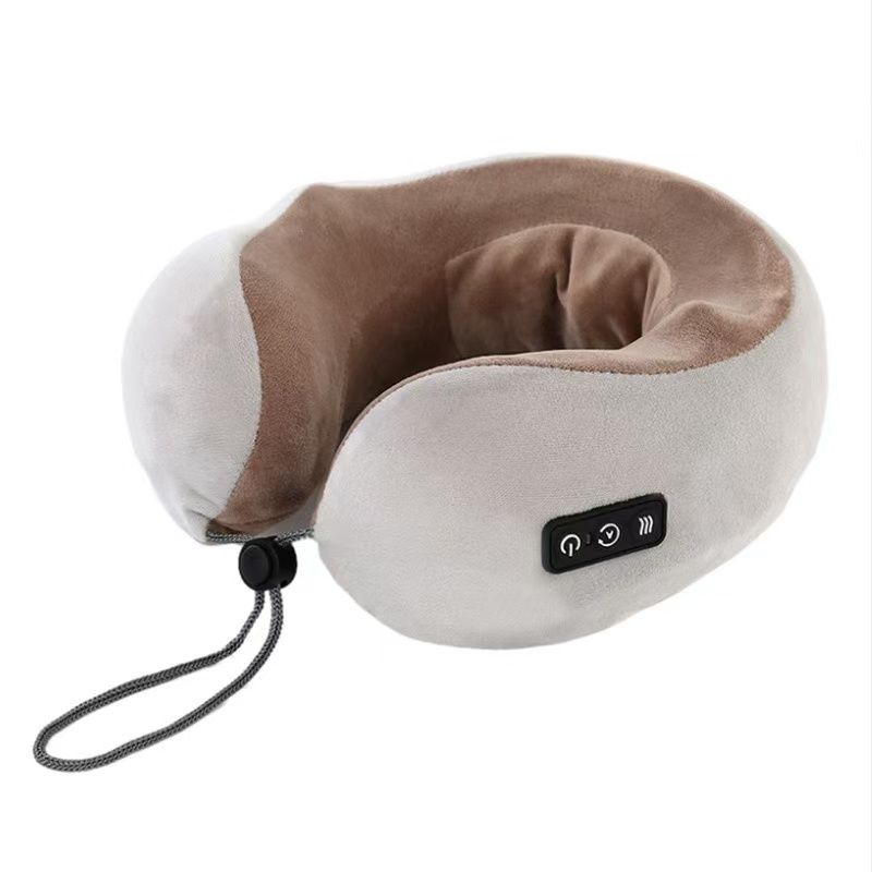 Multifunctional Electric Neck Travel U-Shape Massager Pillow