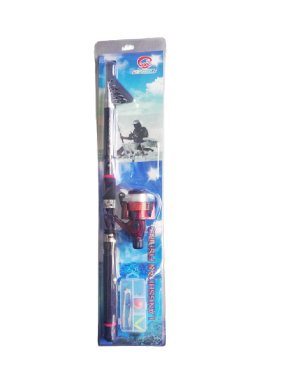 Langshitan 3M Telescopic Fishing Rod and Reel with Accessory Box Buy