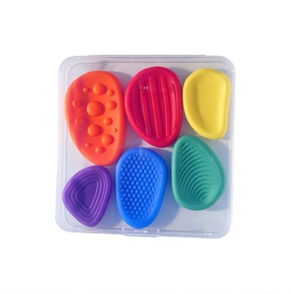 Silicone Decompression Stone - Relieve Anxiety - 6 Piece