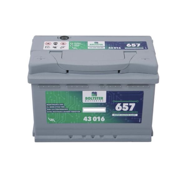 Bolster 12V 70Ah 680A Car battery- 657 super calcium alloy