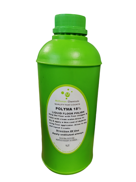Liquid Floor Polish Polyma 18% - 1L