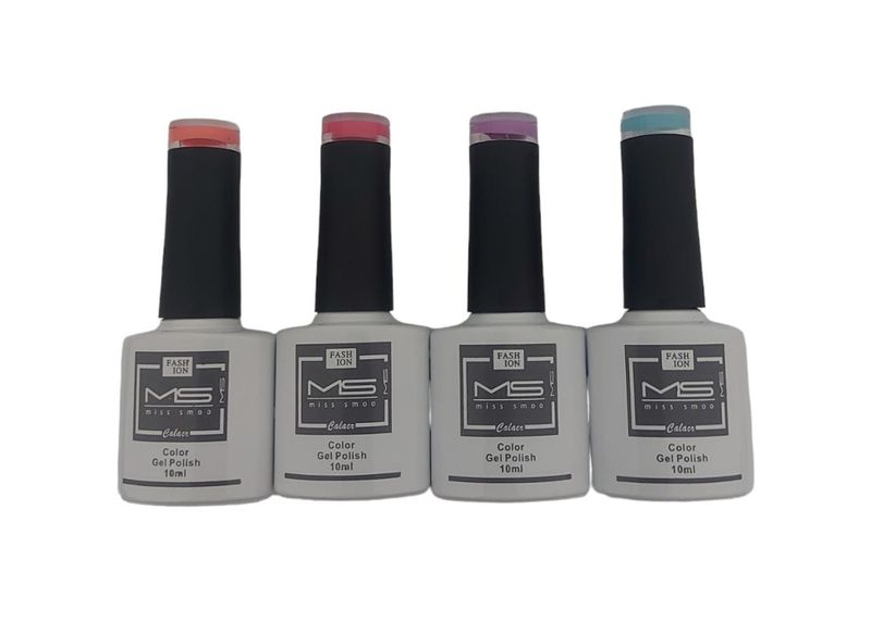 MS UV Gel Polish- Spring- Set Of 4