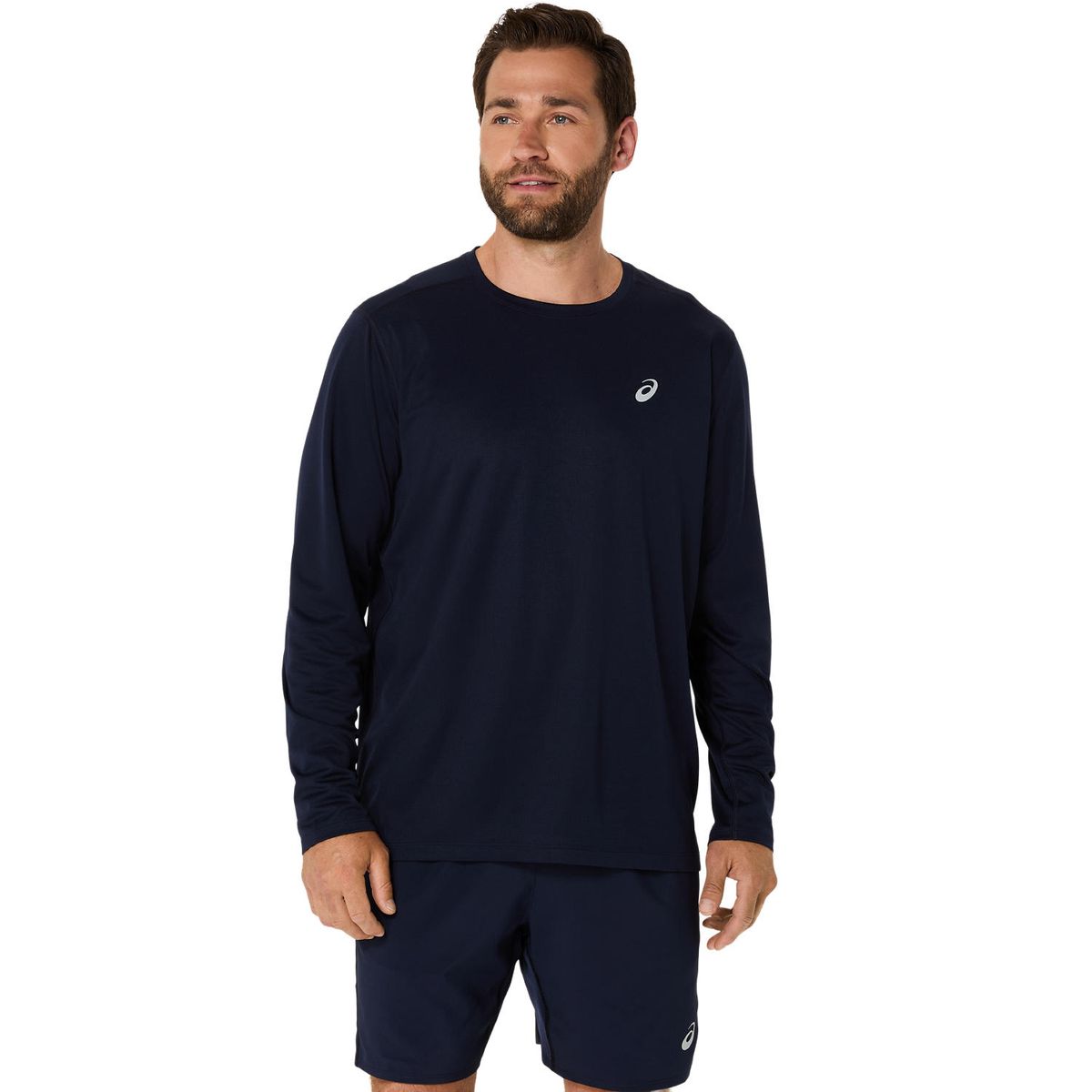Asics Men's Core Performance Running Long Sleeve T-Shirt - Midnight