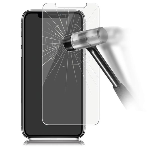 iPhone 11 Pro Max Tempered Glass Screen Protector (Black)