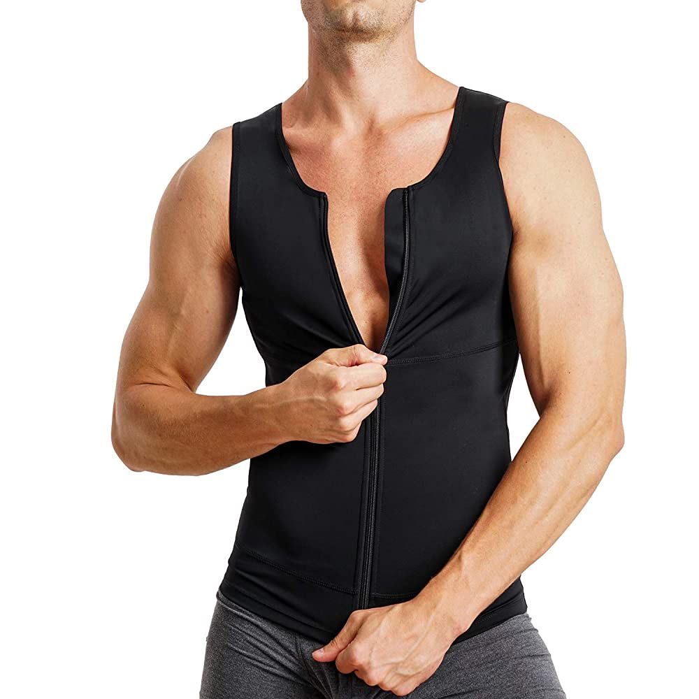 Men Compression Slimming Body Shaper Vest Black - 3XL, Shop Today. Get it  Tomorrow!