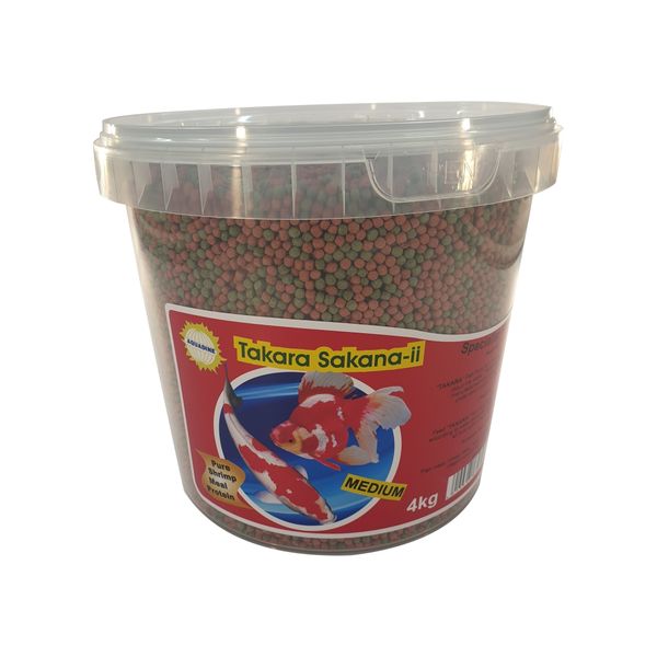 Takara Koi Food - Pond Pellets - 4kg Medium