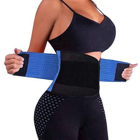 Hot Shaper Power Slimming Body Shaper & Waist Trainer Belt – Blue