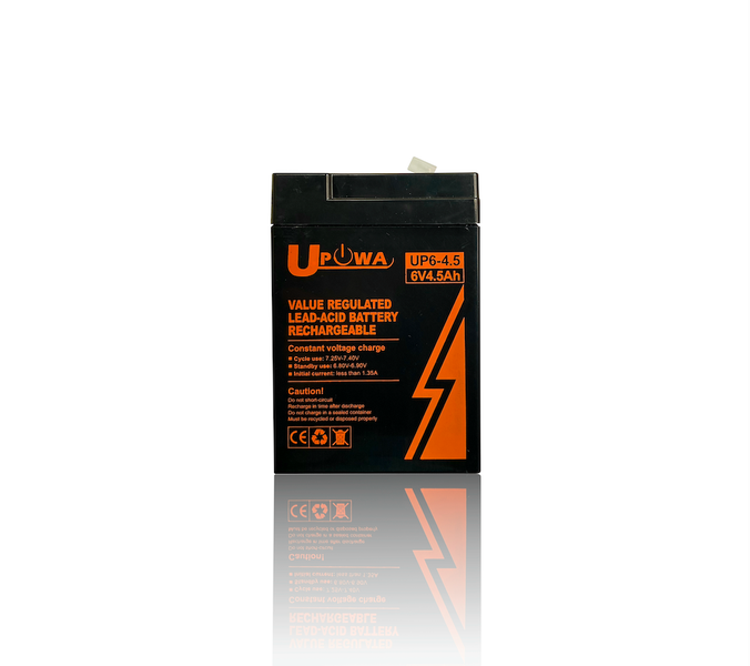 Rechargeable Lead-Acid Battery 6V 4.5Ah