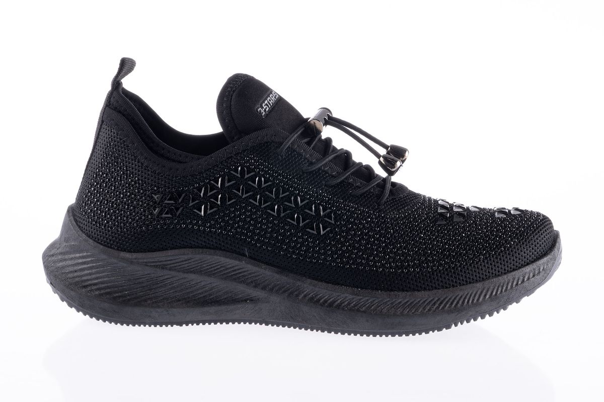 3Stars Women's Thelma Glitter Sneakers Black Shop Today. Get it Tomorrow!