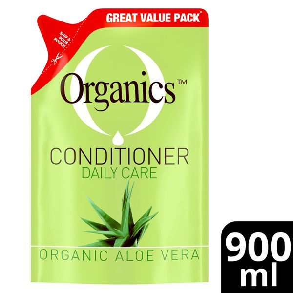 Organics Aloe Vera Daily Hair Care Conditioner Refill 900ml