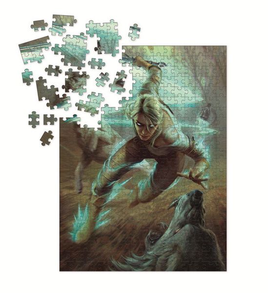 Dark Horse The Witcher 3 Wild Hunt: Ciri &amp; The Wolves Puzzle - 1000 Pieces