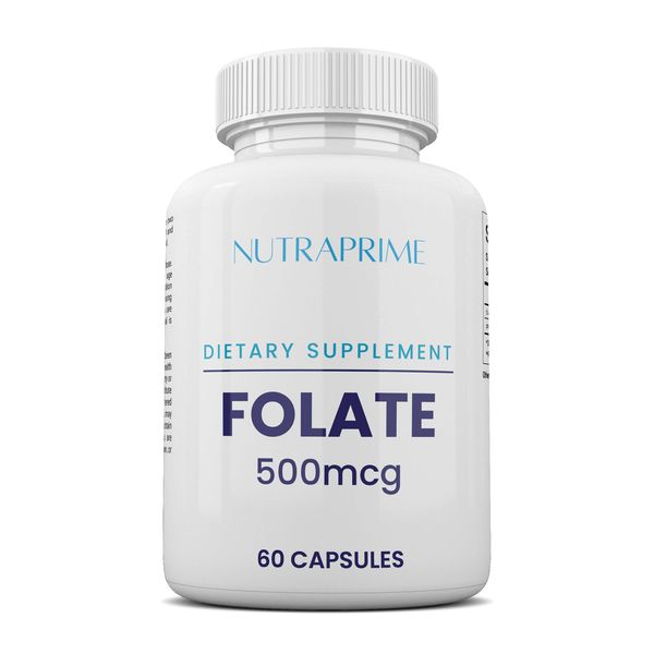 Folate 500mcg - 60 Capsules