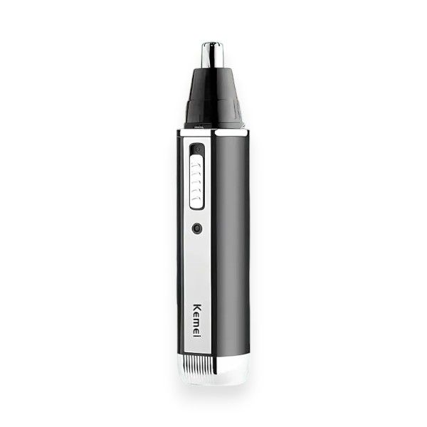 KEMEI - 4-in-1 Rechargeable Trimmer - Nose, Ear, Eyebrow &amp; Facial Groomer