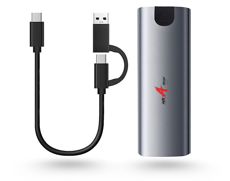 Enclosure M.2 NVME/NGFF SSD Adapter Aluminum USB-C 3.1 Solid State Drive