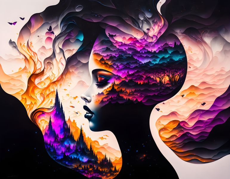 Canvas Wall Art - Thoughts Of The Mountains