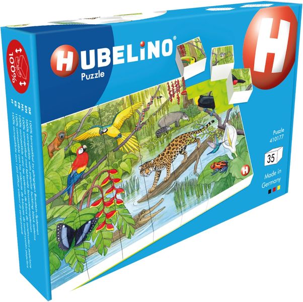 Hubelino Puzzles Wildlife in the Tropical Rainforest (35 pcs) 410177