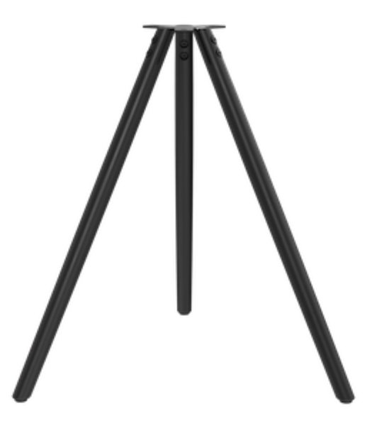 AVL S2 Wooden Floor Speaker Stand Painted Black