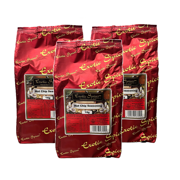 Exotic Spices Hot Chip Seasoning - 3 pack