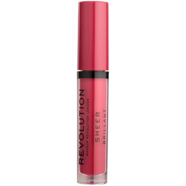 Revolution Sheer Brilliant Lip Lipgloss 141 Rouge 3ml