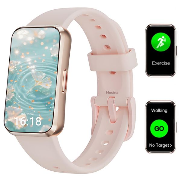 Mecina Smart Watch Men &amp; Women-Activity Tracker, Heart Rate &amp; Sleep Monitor