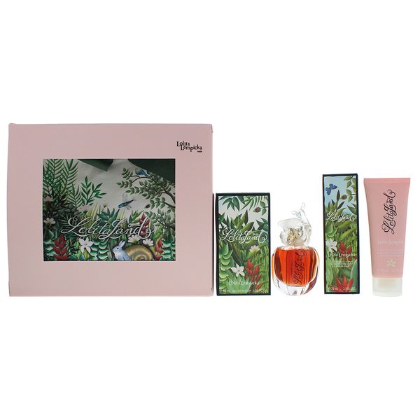 Lolita Lempicka Lolitaland 3 Pc Gift Set: EDP 40ml (Parallel Import)