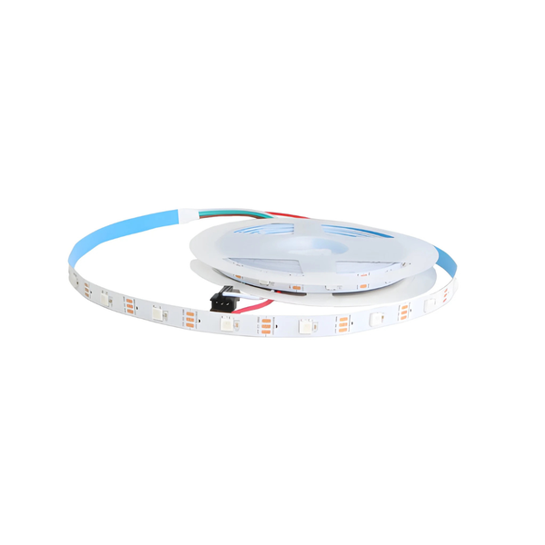 HKD WS2811 RGB LED Strip 12V 5M 5050 60LED/m IP20 Non-Waterproof Reel