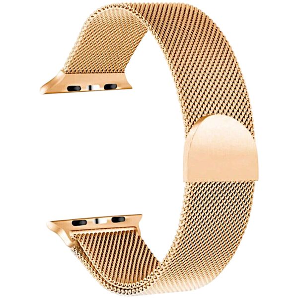 Stainless Steel Mesh Watch Strap With Magnetic Clasp - Rose Gold 38/40/41MM