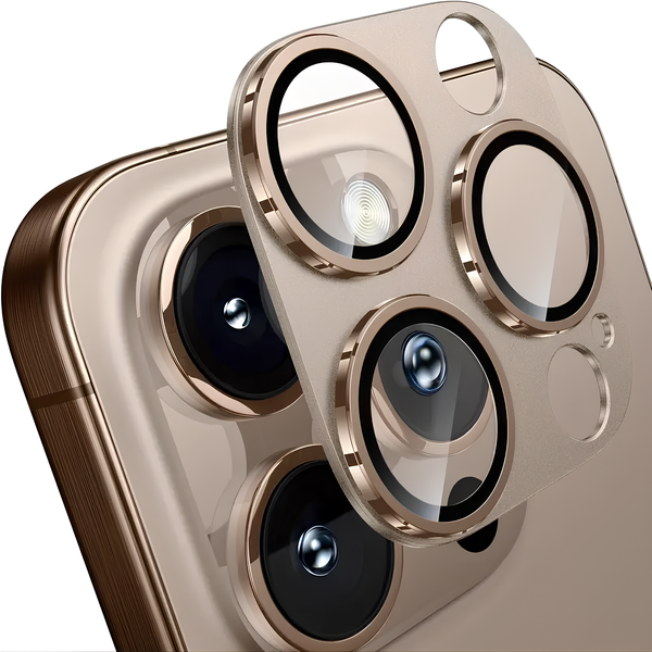 Premium Full-Cover Lens Protector Compatible with iPhone 16 Pro/16 Pro Max