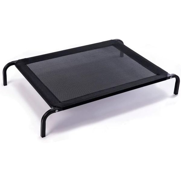 King Size XL-Elevated &amp; Durable Dog Bed - Nylon Metal, Cooling &amp; Washable