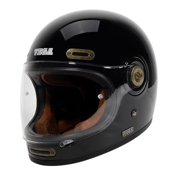 VEGA Retro Style Full Face Motorcycle Helmet
