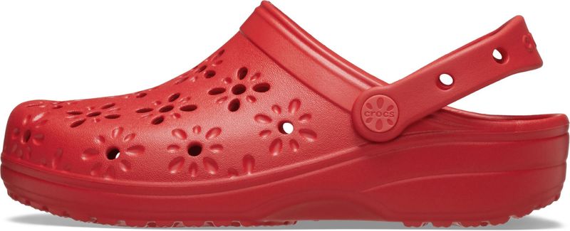 Crocks Kids Classic Floral Cut Out Clog K