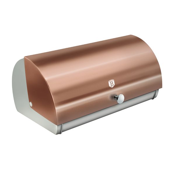 Berlinger Haus 38cm Premium Bread Box - Rose Gold