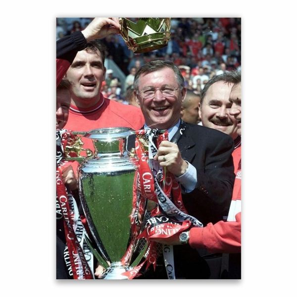 Sir Alex Trophy Celebration Poster - A1