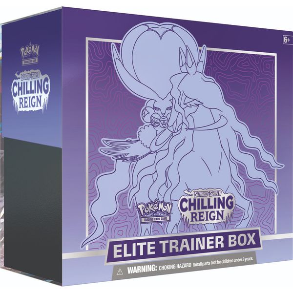 Pokemon Sword &amp; Shield 6: Chilling Reign - ETB - Shadow Rider Calyrex
