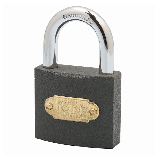 Tri - Circle 25mm Double Blister Iron Padlock