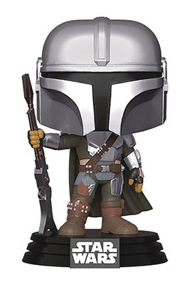 Funko Pop! Star Wars-The Mandalorian-The Mandalorian (Metallic)