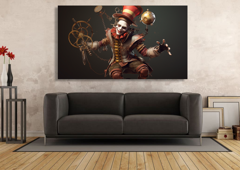 Steampunk Jester Abstract - Im0192 image