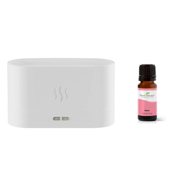 Synergy360 Flame Mist Diffuser with 10ml Essential Aroma Oil