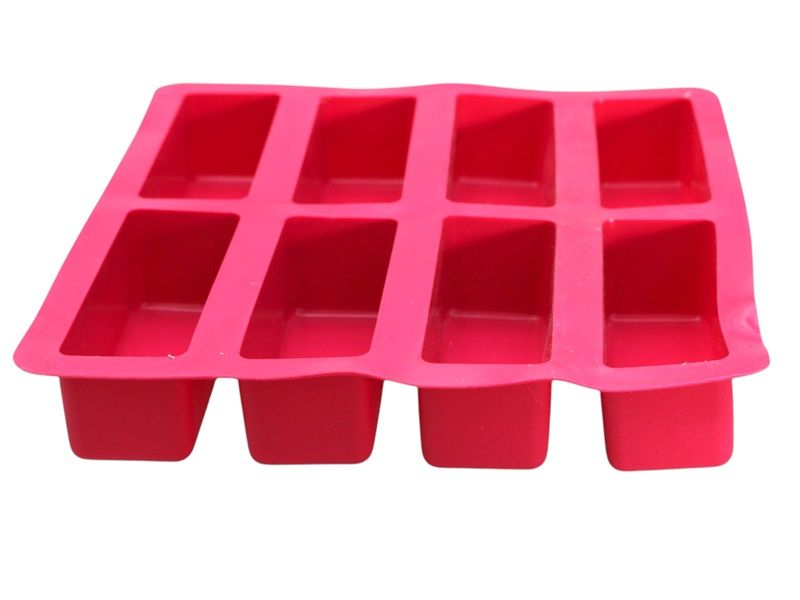 La Cucina Silicone Rectangular Snack Bar/Muesli Mold 22x17x3cm