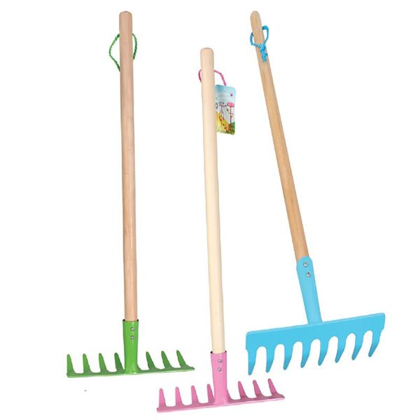 Garden Kids Rake Metal 70cm - 10 Pack