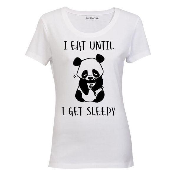 I Eat Until I Get Sleepy - Ladies - T-Shirt